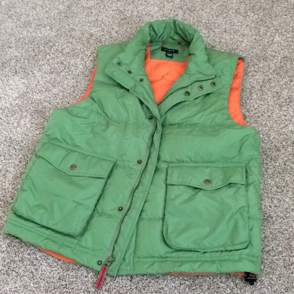 J. Crew warm nylon vest
